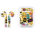 Looney Tunes Tweety and Sylvester Striped Patches Apple AirPods Skin