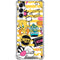 Looney Tunes Tweety and Sylvester Striped Patches Gabb Phone 4 Clear Case