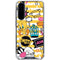Looney Tunes Tweety and Sylvester Striped Patches Galaxy A36 5G Clear Case