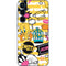 Looney Tunes Tweety and Sylvester Striped Patches Galaxy A55 5G Skin