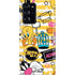 Looney Tunes Tweety and Sylvester Striped Patches Galaxy Cases