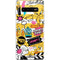 Looney Tunes Tweety and Sylvester Striped Patches Galaxy S10 Plus Skin