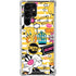 Looney Tunes Tweety and Sylvester Striped Patches Galaxy S23 Ultra Clear Case