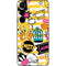 Looney Tunes Tweety and Sylvester Striped Patches Galaxy S24 Plus Skin