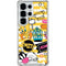 Looney Tunes Tweety and Sylvester Striped Patches Galaxy S25 Ultra Clear Case