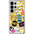 Looney Tunes Tweety and Sylvester Striped Patches Galaxy S25 Ultra Clear Case