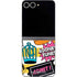 Looney Tunes Tweety and Sylvester Striped Patches Galaxy Z Flip6 Skin