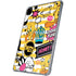 Looney Tunes Tweety and Sylvester Striped Patches iPad Pro 11in (2024) Clear Case