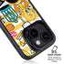 Looney Tunes Tweety and Sylvester Striped Patches iPhone 13 Kickstand Case