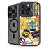 Looney Tunes Tweety and Sylvester Striped Patches iPhone Cases