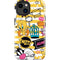 Looney Tunes Tweety and Sylvester Striped Patches iPhone 15 Impact Case
