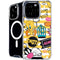 Looney Tunes Tweety and Sylvester Striped Patches iPhone 16 Pro MagSafe Case