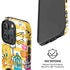 Looney Tunes Tweety and Sylvester Striped Patches iPhone 16 Pro Magsafe Impact Case