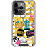 Looney Tunes Tweety and Sylvester Striped Patches iPhone 16 Pro Max Clear Case