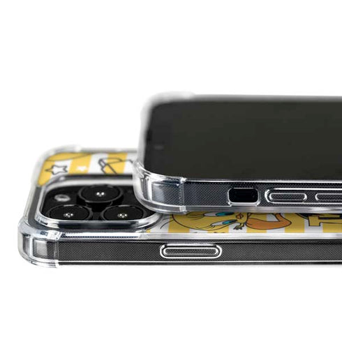 Looney Tunes Tweety and Sylvester Striped Patches iPhone 16 Pro Max MagSafe Case