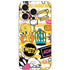 Looney Tunes Tweety and Sylvester Striped Patches iPhone 16 Pro Skin