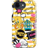 Looney Tunes Tweety and Sylvester Striped Patches iPhone 16e Impact Case