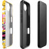 Looney Tunes Tweety and Sylvester Striped Patches iPhone 16e Impact Case