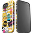 Looney Tunes Tweety and Sylvester Striped Patches iPhone 16e Impact Case