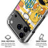 Looney Tunes Tweety and Sylvester Striped Patches iPhone 18 Pro Clear Case