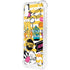 Looney Tunes Tweety and Sylvester Striped Patches iPhone XS Clear Case