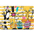 Looney Tunes Tweety and Sylvester Striped Patches MacBook Skins