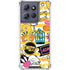 Looney Tunes Tweety and Sylvester Striped Patches Moto G Stylus 5G (2025) Clear Case