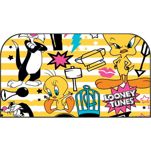 Looney Tunes Tweety and Sylvester Striped Patches Nintendo Switch 2 (2025) with Joy-Con Skin