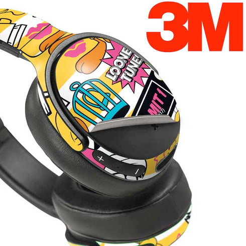 Looney Tunes Tweety and Sylvester Striped Patches Skullcandy Venue Skin