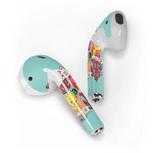 Looney Tunes Tweety Bird Believe In Yourself Apple AirPods Skin