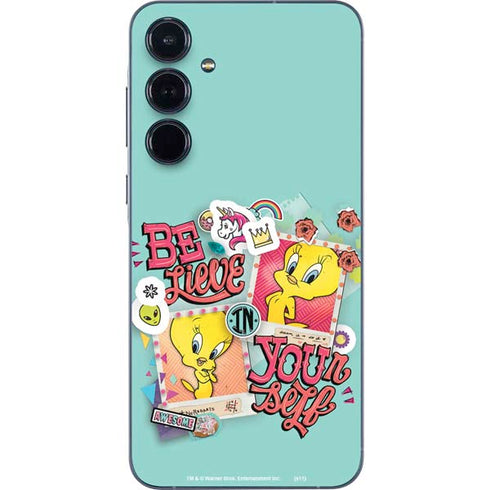 Looney Tunes Tweety Bird Believe In Yourself Galaxy A36 5G Skin