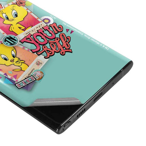 Looney Tunes Tweety Bird Believe In Yourself Galaxy Note 10 Plus Skin