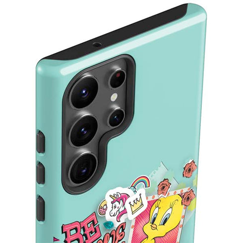 Looney Tunes Tweety Bird Believe In Yourself Galaxy S23 Ultra Pro Case