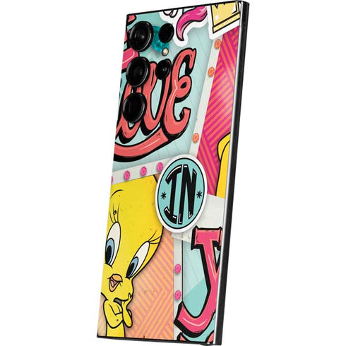 Looney Tunes Tweety Bird Believe In Yourself Galaxy S24 Ultra Skin