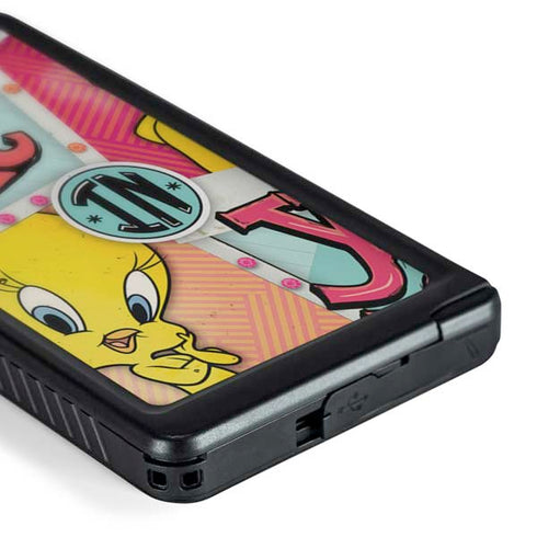 Looney Tunes Tweety Bird Believe In Yourself Galaxy S24 Ultra Waterproof Case