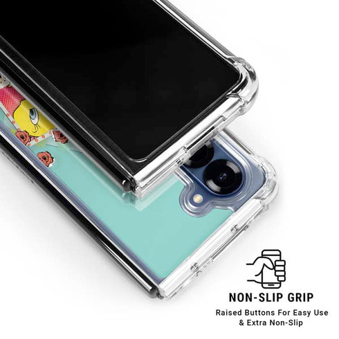 Looney Tunes Tweety Bird Believe In Yourself Galaxy Z Fold6 Clear Case