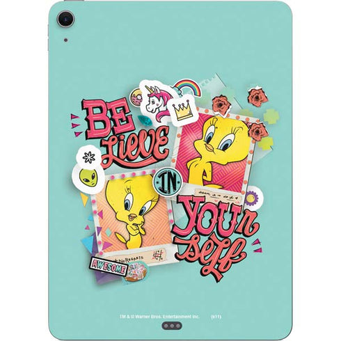 Looney Tunes Tweety Bird Believe In Yourself Apple iPad Air Skin