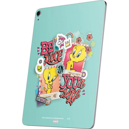 Looney Tunes Tweety Bird Believe In Yourself Apple iPad Air Skin