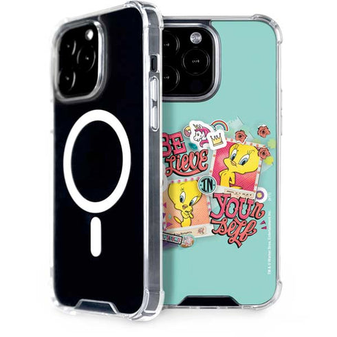 Looney Tunes Tweety Bird Believe In Yourself iPhone Cases