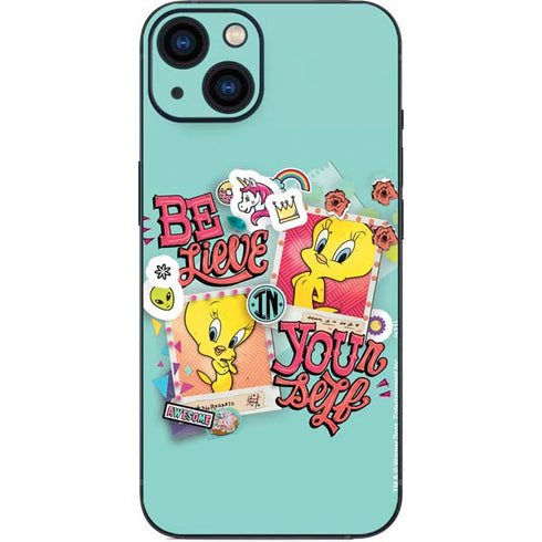 Looney Tunes Tweety Bird Believe In Yourself iPhone Skins