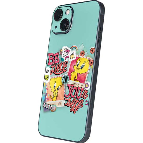 Looney Tunes Tweety Bird Believe In Yourself iPhone Skins