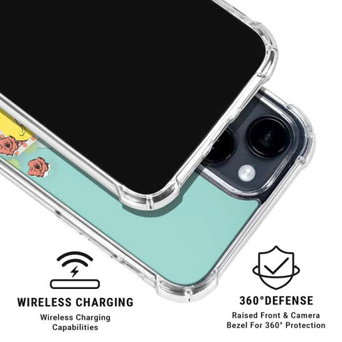 Looney Tunes Tweety Bird Believe In Yourself iPhone 15 Clear Case