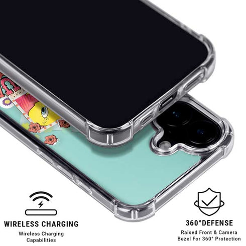 Looney Tunes Tweety Bird Believe In Yourself iPhone 16 MagSafe Case