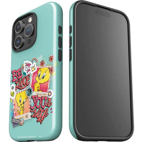 Looney Tunes Tweety Bird Believe In Yourself iPhone 16 Pro Impact Case