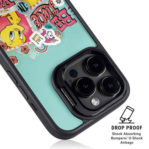 Looney Tunes Tweety Bird Believe In Yourself iPhone 16 Pro Max Kickstand Case