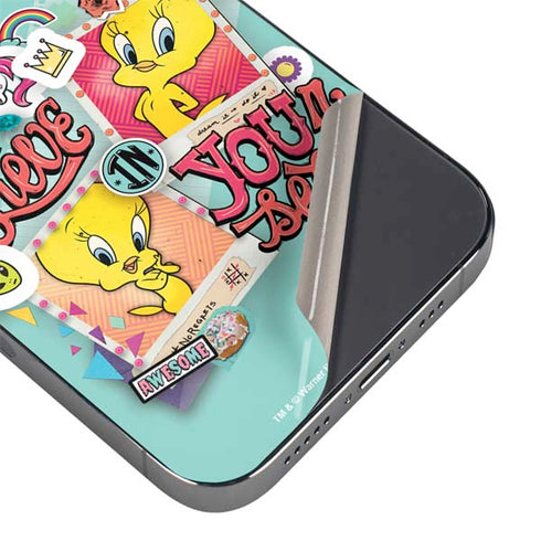 Looney Tunes Tweety Bird Believe In Yourself iPhone 16e Skin