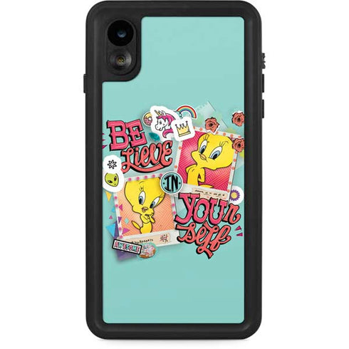Looney Tunes Tweety Bird Believe In Yourself iPhone Cases