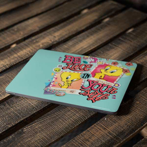Looney Tunes Tweety Bird Believe In Yourself Apple MacBook Air Skin