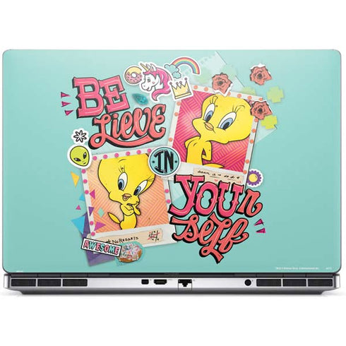 Looney Tunes Tweety Bird Believe In Yourself Dell Precision Skin