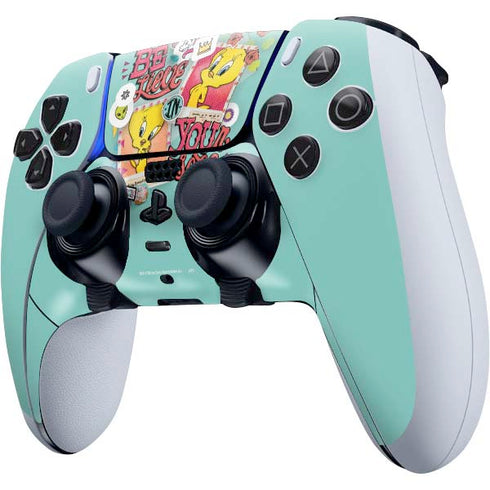 Looney Tunes Tweety Bird Believe In Yourself PS5 DualSense Edge Pro Controller Skin